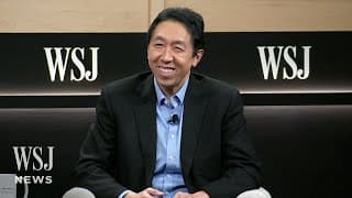 Andrew Ng on AI&#39;s Potential Effect on the Labor Force | WSJ