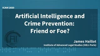 Artificial Intelligence and Crime Prevention: Friend or Foe? [James Haillot] (KOR/ENG)