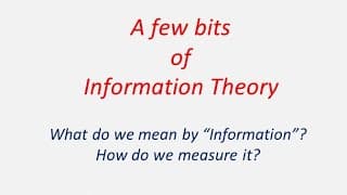 A Brief Introduction to Information Theory : Source Coding