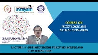 Lectuer 17: Optimizationof Fuzzy Reasoning and Clustering Tool