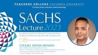 2023 Annual Sachs Lecture in conjunction with The Inaugural Event for the 50th Anniversary of IUME