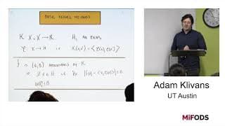 Adam Klivans (UT Austin) -- Frontiers of Efficient Neural-Network Learnability